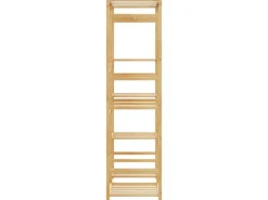 vidaXL Kleiderständer mit Ablagen 100x50x184,5 cm Bambus 4008920
