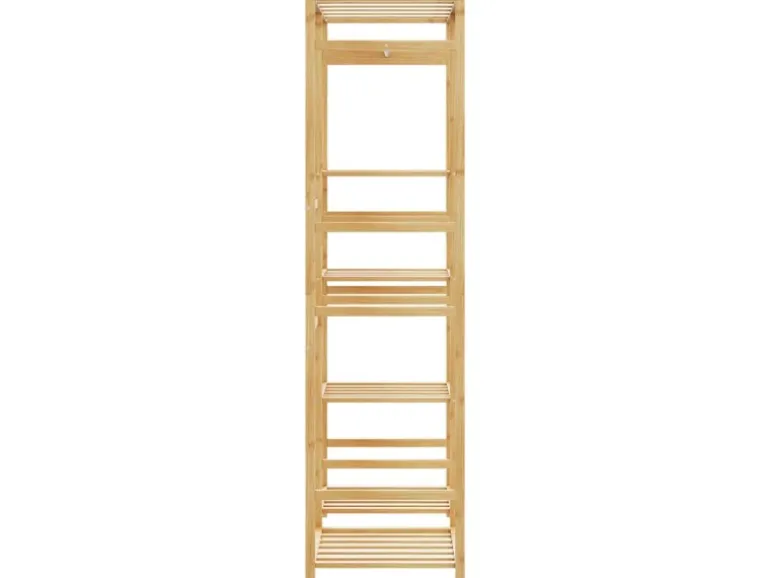 vidaXL Kleiderständer mit Ablagen 100x50x184,5 cm Bambus 4008920