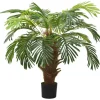 vidaXL Künstliche Palme Cycas mit Topf 90 cm Grün