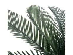 vidaXL Künstliche Pflanze Cycas-Palme mit Topf Grün 125 cm