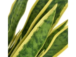 vidaXL Künstliche Sansevieria Bogenhanf mit Topf 90 cm Grün