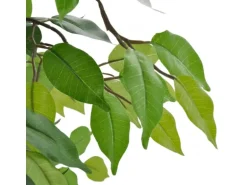 vidaXL Künstlicher Zwerg-Ficus mit Topf 60 cm