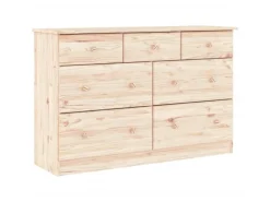 vidaXL Kommode ALTA 112x35x73 cm Massivholz Kiefer