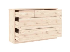 vidaXL Kommode ALTA 112x35x73 cm Massivholz Kiefer