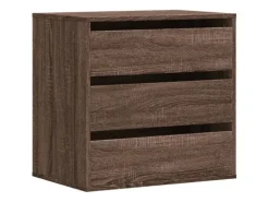 vidaXL Kommode Braun Eichen-Optik 60x41x58 cm Holzwerkstoff