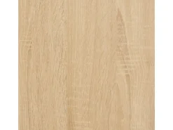 vidaXL Konsolentisch Sonoma-Eiche 180x23x75 cm Holzwerkstoff