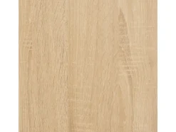 vidaXL Konsolentisch Sonoma-Eiche 100x40x75 cm Holzwerkstoff
