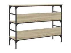 vidaXL Konsolentisch Sonoma-Eiche 100x32x75 cm Holzwerkstoff Modell 2