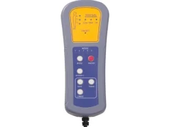 vidaXL Massagesessel Hellgrau Stoff Modell 37