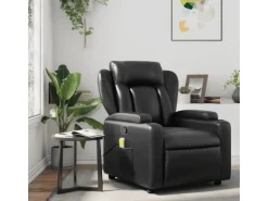 vidaXL Massagesessel Schwarz Kunstleder Modell 6