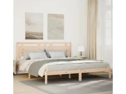 vidaXL Massivholzbett Extra Lang ohne Matratze 200x220 cm 3309207