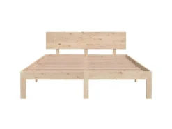vidaXL Massivholzbett Kiefer 140x200 cm1137029