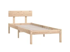 vidaXL Massivholzbett Kiefer 90x200 cm1135320