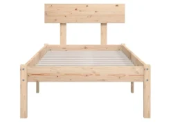 vidaXL Massivholzbett Kiefer 90x200 cm1135320