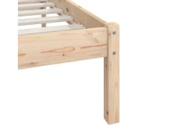 vidaXL Massivholzbett Kiefer 90x200 cm1135320