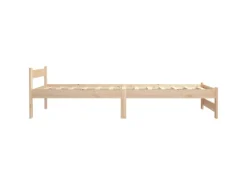 vidaXL Massivholzbett Kiefer 90x200 cm649440