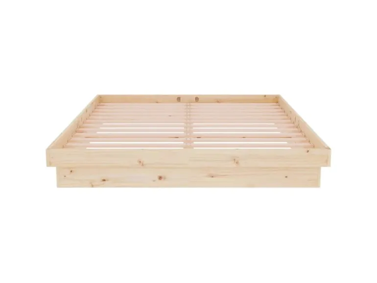 vidaXL Massivholzbett 140x200 cm 819907