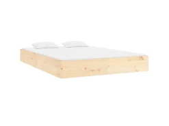 vidaXL Massivholzbett 120x200 cm1279638