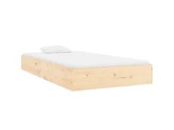 vidaXL Massivholzbett 90x200 cm1279648
