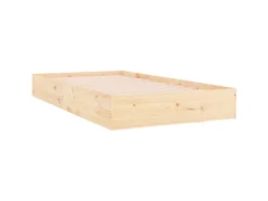 vidaXL Massivholzbett 90x200 cm1279648