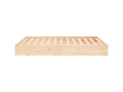 vidaXL Massivholzbett 160x200 cm1279623