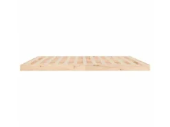 vidaXL Massivholzbett 200x200 cm Kiefer 823424