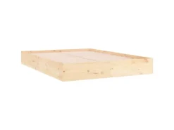 vidaXL Massivholzbett 200x200 cm1279613