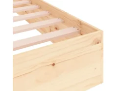 vidaXL Massivholzbett 200x200 cm1279613
