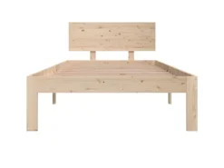 vidaXL Massivholzbett 90x190 cm 3FT Single1136836