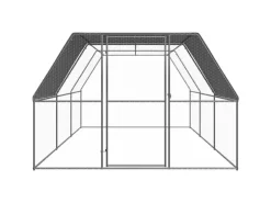 vidaXL Outdoor-Hühnerkäfig 3x6x2 m Verzinkter Stahl Modell 2