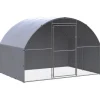 vidaXL Outdoor-Hühnerstall 3x2x2 m Verzinkter Stahl