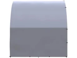 vidaXL Outdoor-Hühnerstall 3x10x2 m Verzinkter Stahl Modell 2