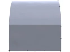 vidaXL Outdoor-Hühnerstall 3x4x2 m Verzinkter Stahl