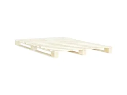 vidaXL Palettenbett Massivholz Kiefer 180x200 cm619006