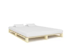 vidaXL Palettenbett Massivholz Kiefer 180x200 cm619006