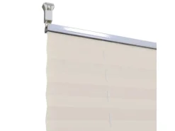 vidaXL Plissee Faltrollo Rollo Plisseerollo 70x150cm Creme