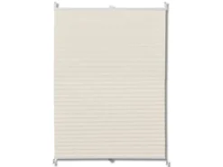 vidaXL Plissee Faltrollo Rollo Plisseerollo 70x200cm Creme