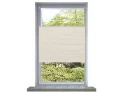 vidaXL Plissee Rollo Jalousie Plisseerollo 90x150cm Creme