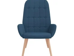 vidaXL Relaxsessel Blau Stoff 4102646