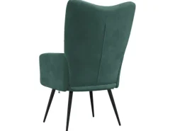 vidaXL Relaxsessel Dunkelgrün Samt Modell 9