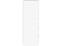 vidaXL Schubladenschrank Weiß 60x36x103 cm Holzwerkstoff