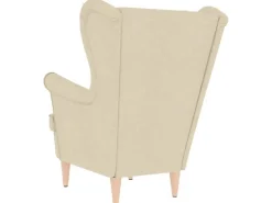vidaXL Sessel Creme 74x84x100 cm Stoff 4016902