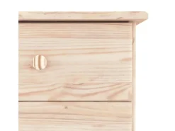 vidaXL Sideboard ALTA 112x35x73 cm Massivholz Kiefer 353937