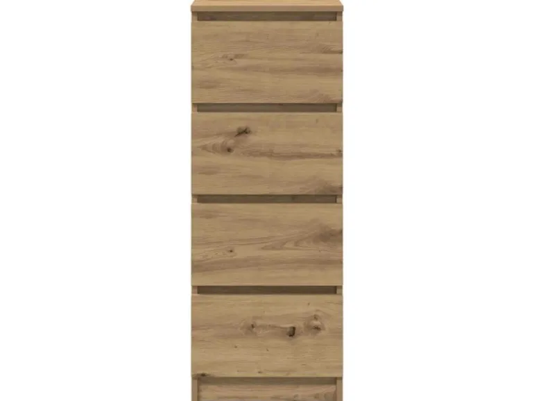 vidaXL Sideboard Artisan-Eiche 37,5x35x99 cm Holzwerkstoff 861705