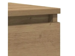 vidaXL Sideboard Artisan-Eiche 37,5x35x99 cm Holzwerkstoff 861705