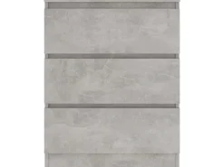 vidaXL Sideboard Betongrau 60x35x76 cm Holzwerkstoff 801386