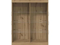 vidaXL Sideboard Eiche Handwerklich 41 x 37 x 100 cm Holzwerkstoff 863049