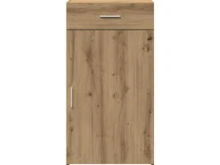 vidaXL Sideboard Eiche Handwerklich 50 x 42,5 x 93 cm Holzwerkstoff 868760