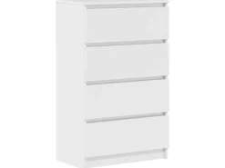 vidaXL Sideboard Hochglanz-Weiß 60x35x98,5 cm Holzwerkstoff 800537