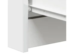 vidaXL Sideboard Hochglanz-Weiß 60x35x98,5 cm Holzwerkstoff 800537